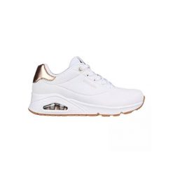 Baskets Femme UNO - GOLDEN AIR Skechers WHT 177094 Blanc SKECHERS. Białe obuwie sportowe Skechers, z gumy, bez zapięcia, trekkingowe, Skechers Sport. Za 414.00 zł.
