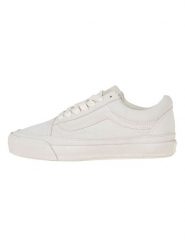 Vans Skórzane sneakersy w kolorze kremowym rozmiar: 40. Brązowe trampki Vans, bez wzorów, bez zapięcia. Za 227.85 zł.
