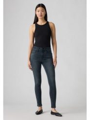 Levi's Dżinsy "721" - Skinny fit - w kolorze granatowym rozmiar: W25/L28. Niebieskie jeansy Levi's®, l, z aplikacjami. Za 191.95 zł.