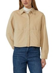 S.Oliver Bluzka w kolorze jasnobrązowym rozmiar: 42. Brązowe bluzki S.Oliver, s, bez wzorów, bez kołnierzyka, bez ramiączek. Za 101.47 zł.