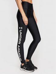 Under Armour Legginsy HeatGear® 1376327 Czarny Slim Fit. Czarne legginsy Under Armour, xs, bez wzorów, z syntetyku, na fitness i siłownię. Za 159.99 zł.