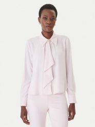 Rinascimento Koszula CFC0127637003 Różowy Regular Fit. Czerwone koszule Rinascimento, xs, bez wzorów, z syntetyku, biznesowe, bez kołnierzyka, bez ramiączek. Za 499.99 zł.