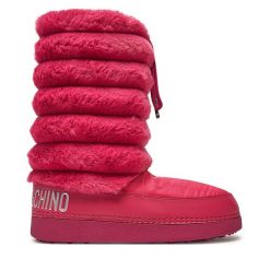 Śniegowce LOVE MOSCHINO. Czerwone trapery i śniegowce Love Moschino. Za 849.99 zł.