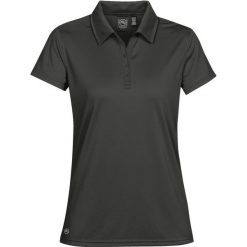 Damska Eclipse H2XDry Pique Polo. Szare koszulki polo STORMTECH, s, bez wzorów, bez kołnierzyka, bez ramiączek. Za 105.99 zł.