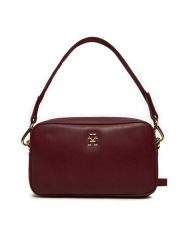 Tommy Hilfiger Torebka AW0AW16894 Bordowy. Czerwone torebki klasyczne TOMMY HILFIGER, bez wzorów, ze skóry, bez dodatków. Za 279.99 zł.