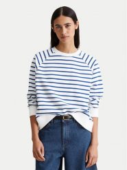 Marc O'Polo Denim Bluza 500 0006 574 Niebieski Oversize. Niebieskie bluzy Marc O'Polo DENIM, m, bez wzorów, z bawełny, bez kaptura. Za 419.99 zł.
