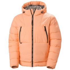 Kurtka narciarska Helly Hansen W22 Arc. Brązowe kurtki narciarskie Helly Hansen, bez wzorów, z puchu, bez kaptura, narciarskie. W wyprzedaży za 1,914.00 zł.