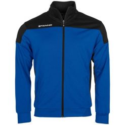 Bluza dresowa zapinana na zamek błyskawiczny Stanno Pride. Czarne bluzy STANNO, s, bez wzorów, z dresówki, bez kaptura. Za 242.00 zł.