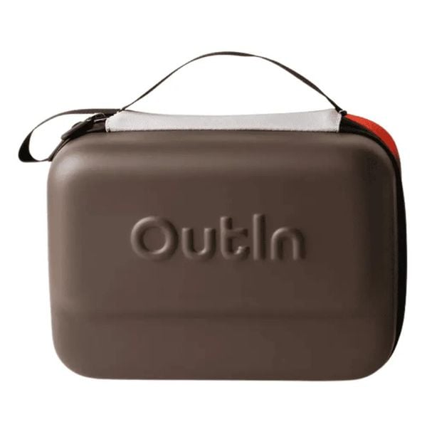 Etui EVA Protective Case Plus – wodoodporna walizka podróżna Do Mini Nano. Brązowe walizki OUTIN, bez wzorów. Za 292.46 zł.