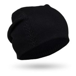 Czapka zimowa Peterson PTN HAT-03 czarny. Czarne czapki Peterson, bez wzorów, z dzianiny. Za 47.50 zł.