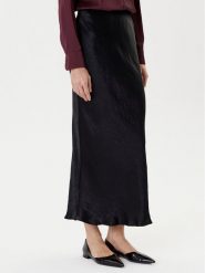 Marella Spódnica midi Pomez 2525106041 Czarny Regular Fit. Czarne spódnice Marella, bez wzorów, z syntetyku, midi. Za 559.99 zł.