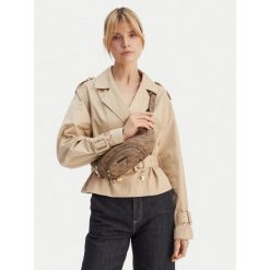 Nerka Guess. Brązowe torebki klasyczne Guess, z aplikacjami, bez dodatków. Za 549.99 zł.