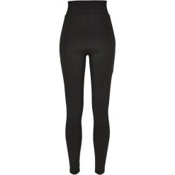 Legginsy Damskie Z Wysokim Stanem. Czarne legginsy Urban Classics, xl, bez wzorów, z podwyższonym stanem. Za 115.99 zł.