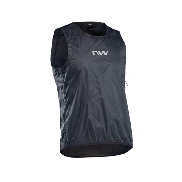 Kamizelka rowerowa NORTHWAVE Shield Vest czarny. Czarne kurtki sportowe Northwave, xl, bez wzorów, bez kaptura, rowerowe. Za 144.00 zł.