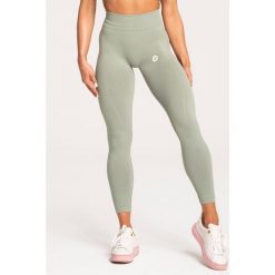 Legginsy fitness damskie Gym Glamour basic. Zielone legginsy GYM GLAMOUR, m, bez wzorów. Za 179.99 zł.