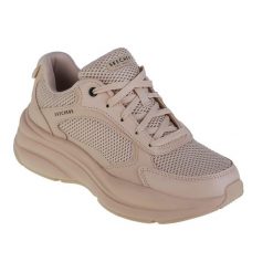 Buty do chodzenia damskie Skechers Street Twisterz Lighten Up. Brązowe obuwie sportowe Skechers, z materiału, bez zapięcia, trekkingowe. Za 476.00 zł.