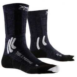 Skarpety trekkingowe X-Socks Trek X Merino 4.0. Białe skarpety XBIONIC, bez wzorów, z wełny. Za 158.00 zł.