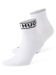 HUGO Skarpety w 2-paku - 2P SH LOGO CC W Kobiety Bawełna biały|czarny, 39-42. Białe skarpety Hugo, bez wzorów, z bawełny. Za 59.95 zł.