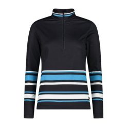 Damska bluza dresowa CMP. Czarne bluzy CMP, na zimę, xs, bez wzorów, z dresówki, bez kaptura. Za 310.25 zł.