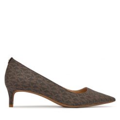 Szpilki MICHAEL Michael Kors. Brązowe szpilki MICHAEL Michael Kors, bez wzorów, bez obcasa, na szpilce, bez zapięcia. Za 429.99 zł.