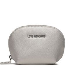 Kosmetyczka LOVE MOSCHINO. Szare kufry i kosmetyczki Love Moschino, bez wzorów, bez dodatków. Za 279.99 zł.