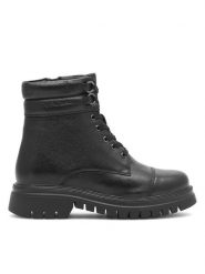 Lasocki Trapery WI23-TX76-13 Czarny. Czarne trapery i śniegowce Lasocki, ze skóry. Za 299.99 zł.