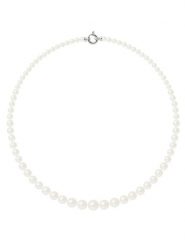 Pearl Addict Naszyjnik perłowy w kolorze białym - dł. 50 cm rozmiar: onesize. Białe naszyjniki Pearl Addict, z perłą, złote. Za 2,209.99 zł.