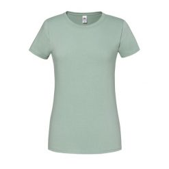 Koszulka Damska Iconic 190. Szare bluzki FRUIT OF THE LOOM, xl, bez wzorów, sportowe, bez kołnierzyka, bez ramiączek. Za 38.99 zł.