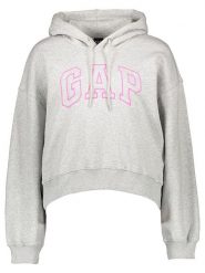 GAP Bluza w kolorze jasnoszarym rozmiar: L. Szare bluzy sportowe GAP, l, bez wzorów, z bawełny, z kapturem. Za 83.42 zł.