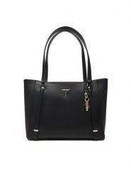 Guess Torebka Daryna II HWVG72 08230 Czarny. Czarne torebki klasyczne Guess, z aplikacjami, ze skóry, bez dodatków. Za 579.99 zł.