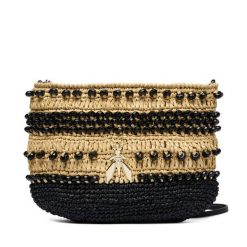 Torebka Patrizia Pepe. Brązowe listonoszki Patrizia Pepe, bez wzorów, bez dodatków. Za 1,669.00 zł.