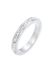Elli PREMIUM Damski Bandring Elegant z kryształami w srebra próby 925 Pierścionki 1 ct. Pierścionki Elli PREMIUM, srebrne. Za 268.99 zł.