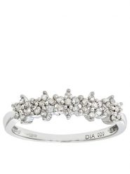 Revoni Złoty pierścionek z diamentami rozmiar: 53. Szare pierścionki Revoni, z diamentem, złote. Za 1,935.99 zł.