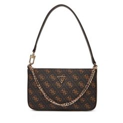 Torebka Guess. Brązowe torebki klasyczne Guess, z aplikacjami, bez dodatków. Za 549.99 zł.