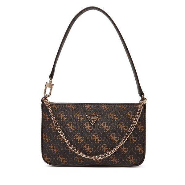 Torebka Guess. Brązowe torebki klasyczne Guess, z aplikacjami, bez dodatków. Za 309.99 zł.