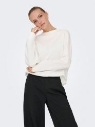 JDY Bluza "Nanna" w kolorze białym rozmiar: XS. Białe bluzy JDY, xs, bez wzorów, bez kaptura. Za 57.33 zł.