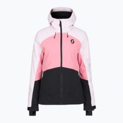 Kurtka narciarska damska SCOTT Ultimate Dryo 10. Czerwone kurtki narciarskie Scott, l, bez wzorów, z materiału, bez kaptura, narciarskie. Za 899.99 zł.