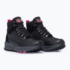 Buty damskie Napapijri Vertic. Czarne trekkingi Napapijri, trekkingowe. Za 509.99 zł.