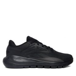 Sneakersy Reebok. Czarne obuwie sportowe Reebok, bez zapięcia, na fitness i siłownię. Za 279.99 zł.