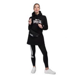 Bluza damska z kapturem Lonsdale Pitlessie. Białe bluzy sportowe Lonsdale, xs, bez wzorów, z dresówki, z kapturem. Za 279.00 zł.