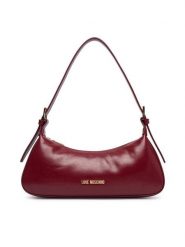 LOVE MOSCHINO Torebka Smart JC4390PP1PKO0552 Bordowy. Czerwone torebki klasyczne Love Moschino, bez wzorów, ze skóry, bez dodatków. Za 659.99 zł.