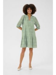 CULTURE Sukienka w kolorze zielonym rozmiar: XL. Zielone sukienki Culture, xl, bez wzorów, bez kołnierzyka, bez ramiączek, midi. Za 118.56 zł.