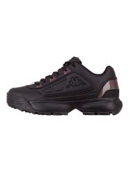 Kappa Sneakersy "Rave" w kolorze czarnym rozmiar: 40. Czarne trampki Kappa, bez wzorów, bez zapięcia. Za 118.84 zł.