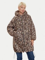 ViCOLO Kurtka przejściowa TS0239 Brązowy Regular Fit. Brązowe kurtki ViCOLO, bez wzorów, z syntetyku, bez kaptura. Za 419.99 zł.