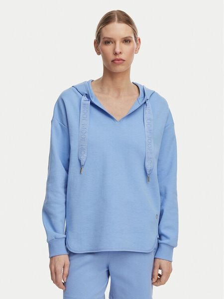 JOOP! Bluza Tristani 30102182 Niebieski Regular Fit. Niebieskie bluzy Joop!, bez wzorów, z bawełny, bez kaptura. Za 509.99 zł.