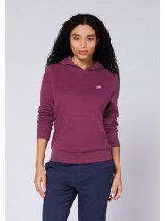 Polo Sylt Bluza w kolorze fioletowym rozmiar: M. Różowe bluzy Polo Sylt, m, bez wzorów, z bawełny, z kapturem. Za 154.07 zł.