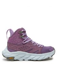 Hoka Trekkingi Anacapa Breeze Mid 1134506 Błękitny. Niebieskie obuwie sportowe HOKA, z materiału, trekkingowe. Za 629.99 zł.
