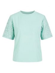 Sublevel Koszulka w kolorze turkusowym rozmiar: M/L. Niebieskie bluzki Sublevel, l, bez wzorów, z koronki, bez kołnierzyka, bez ramiączek. Za 74.28 zł.