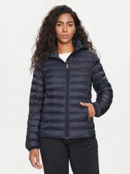 Tommy Hilfiger Kurtka przejściowa Global Stripe WW0WW42046 Granatowy Regular Fit. Niebieskie kurtki TOMMY HILFIGER, m, bez wzorów, z syntetyku, bez kaptura. Za 599.99 zł.