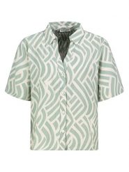 Eight2Nine Bluzka w kolorze zielono-kremowym rozmiar: S. Zielone bluzki Eight2Nine, s, bez wzorów, bez kołnierzyka, bez ramiączek. Za 82.99 zł.